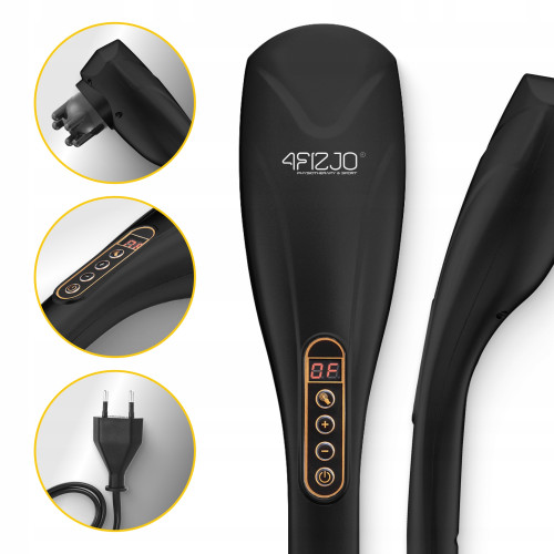 Масажна подушка  4FIZJO Long Stick 7 в 1 Black  - фото №6